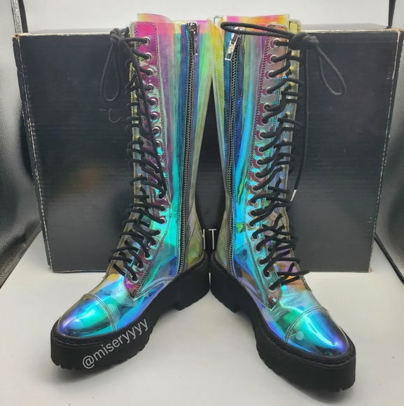 DAEDSTOCK Dolls Kill/Current Mood Boots - Picture 1 of 10